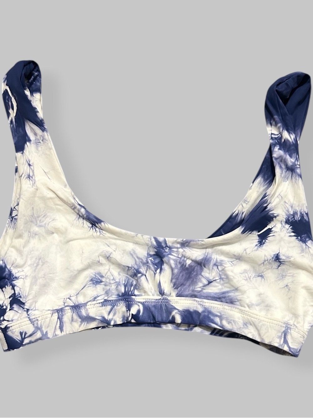 NWT Dippin' Daisy's Festival Tie Dye Scoop Neck Bikini Top Size Small